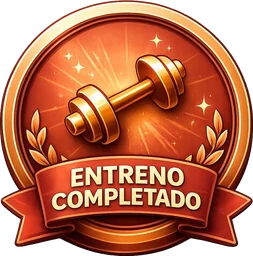 Entreno completado